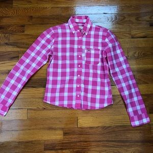 Hollister Plaid Button Up